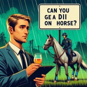 can you get a dui on a horse