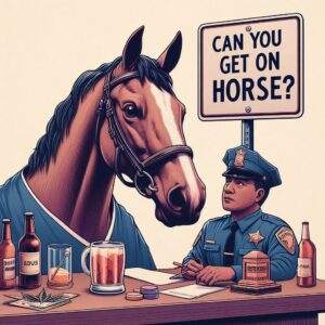 can you get a dui on a horse