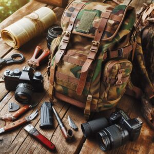 camo backpack