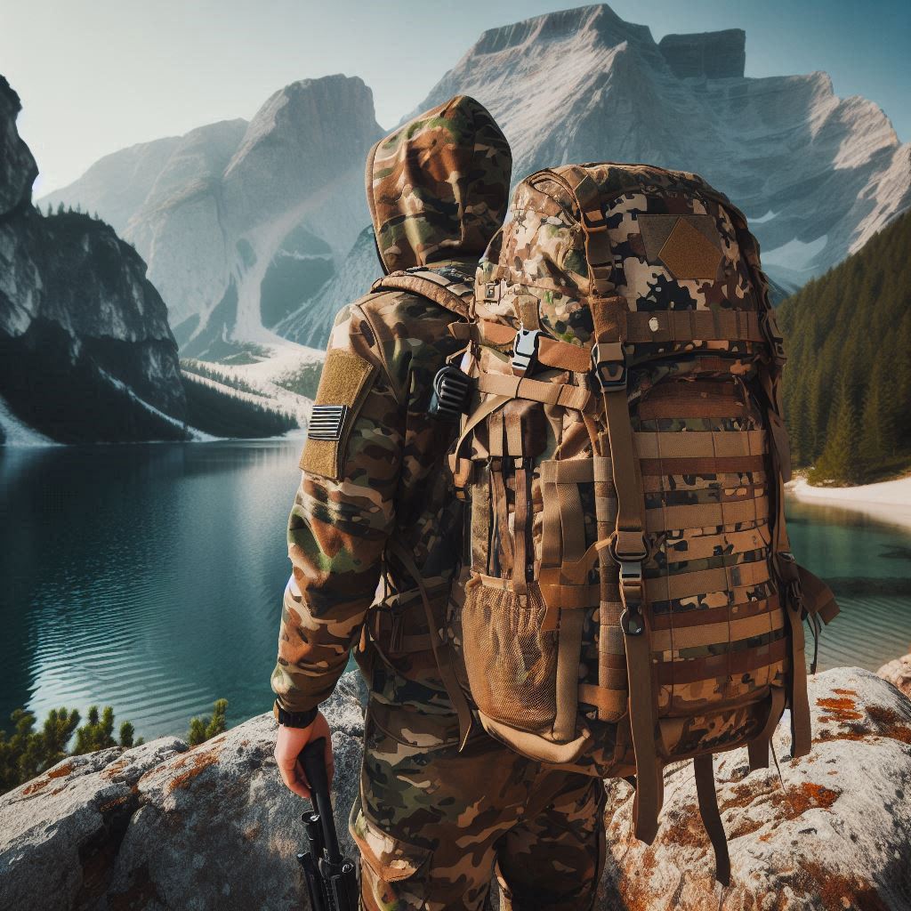 camo backpack